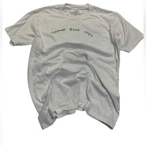 💛 Custom Toronto Blue Jays White T-Shirt XL